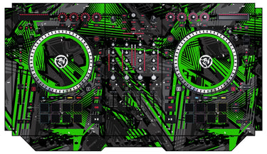 Numark NS 7 II Skin Ridge Green